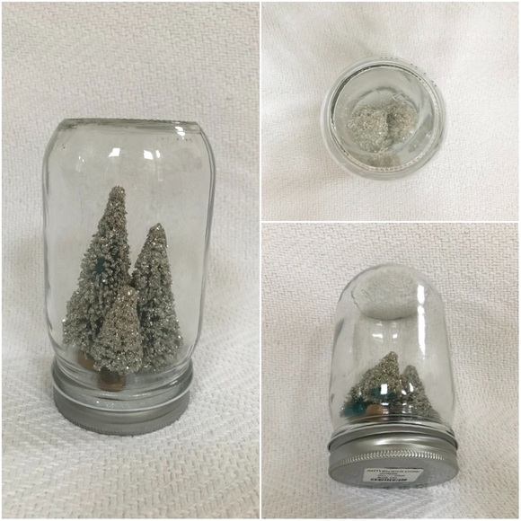 6-pc Set🎄Anthropologie Mason Jar Snow Globes ❄️ - Picture 8 of 11